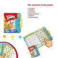 Intelligence Book | Intellectual Learning Study eBook for Kids with Electronic Sound Teaching Learning Toys E-Book for Kids English Study eBook for Kids