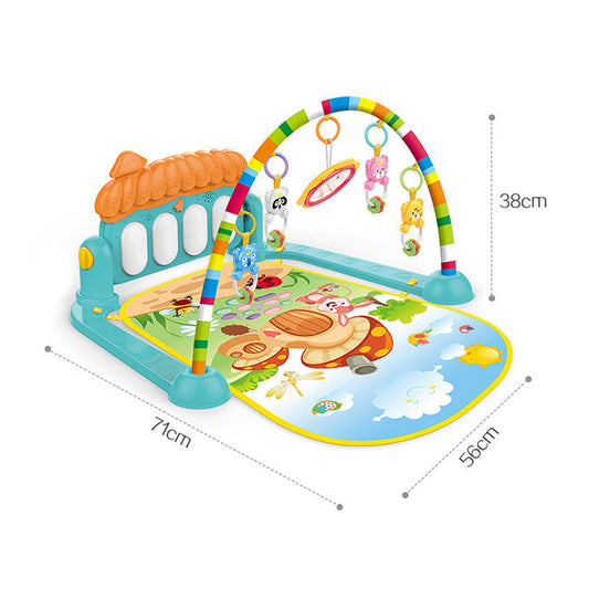 Custom Floor Crawling 3 in 1 Babies Walker Playmat Infant Sensory Mats Baby Gym Play Mat Soft Toy